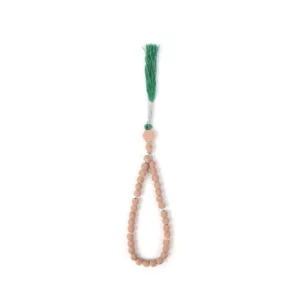 Islamic Karbala Tasbih Prayer Beads with Khak-e-Shifa for Shia Reza