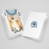 Islamic Ramadan Kareem Greeting Card Foldable with Pocket