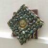 Islamic Stone Wall Key Holder Organizer with 3 Hooks in Allah Design