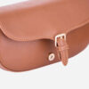 Luxurious Handcrafted Leather Shoulder Bag - Light Brown