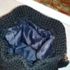 Macrame Backpack Handmade for Women in Black