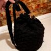 Macrame Backpack Handmade for Women in Black