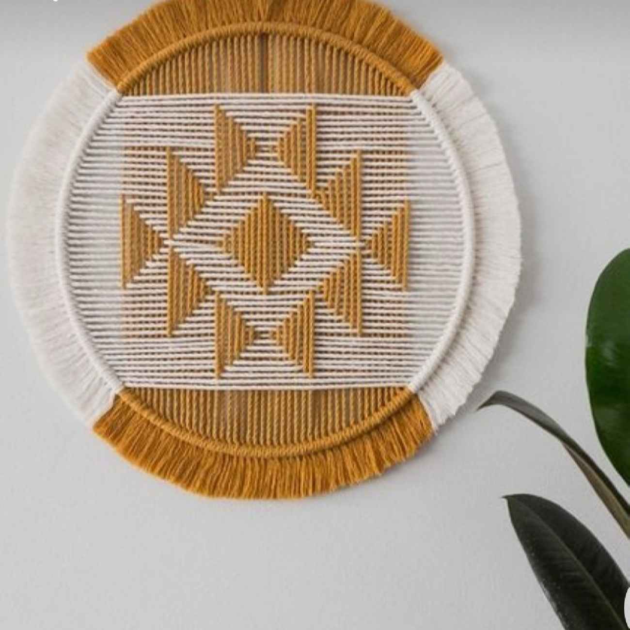 Macrame Wall Hanging Handcrafted Tapestry Art with Boho Decor