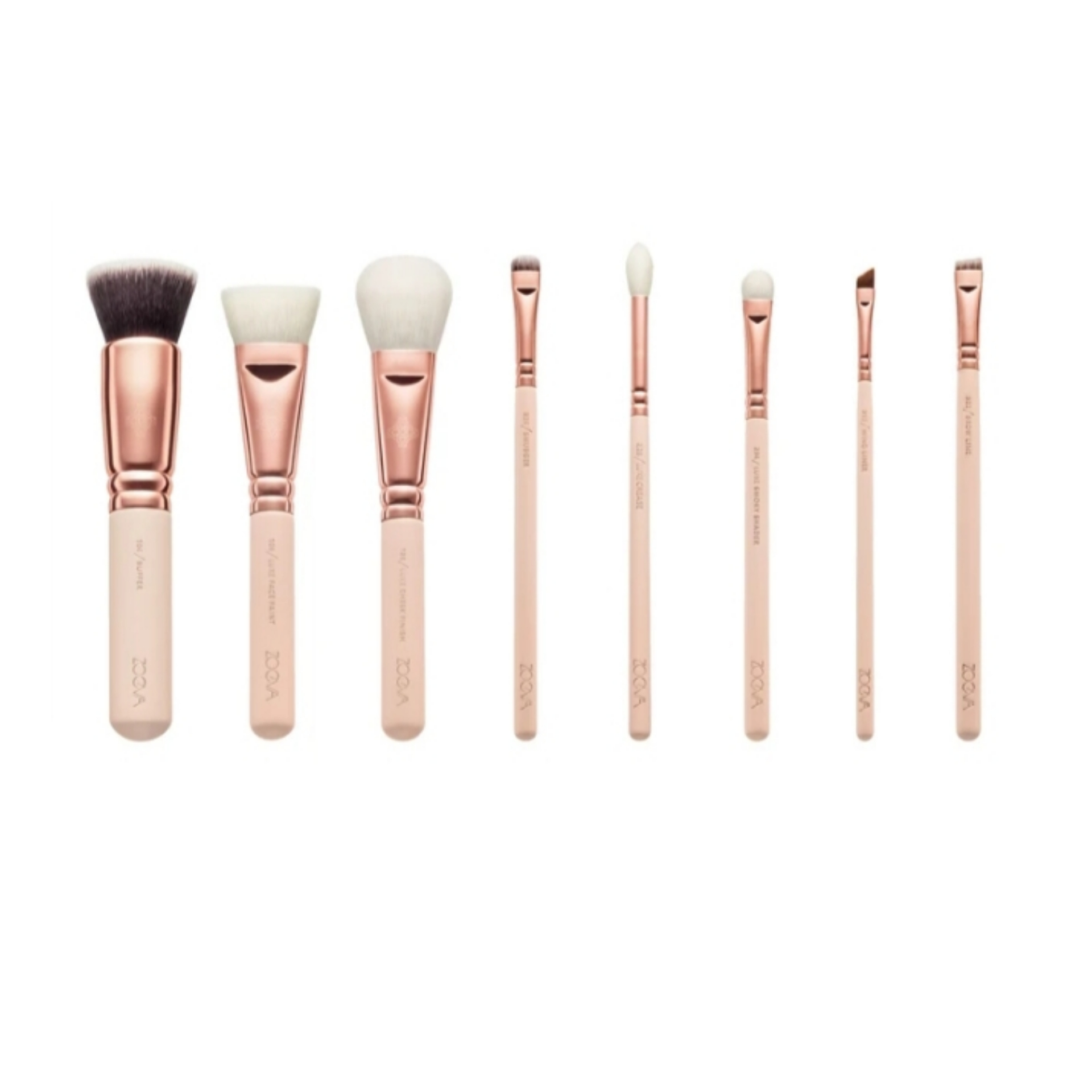 Makeup Brush Set 8 Piece Collection for Flawless Application by Zoeva