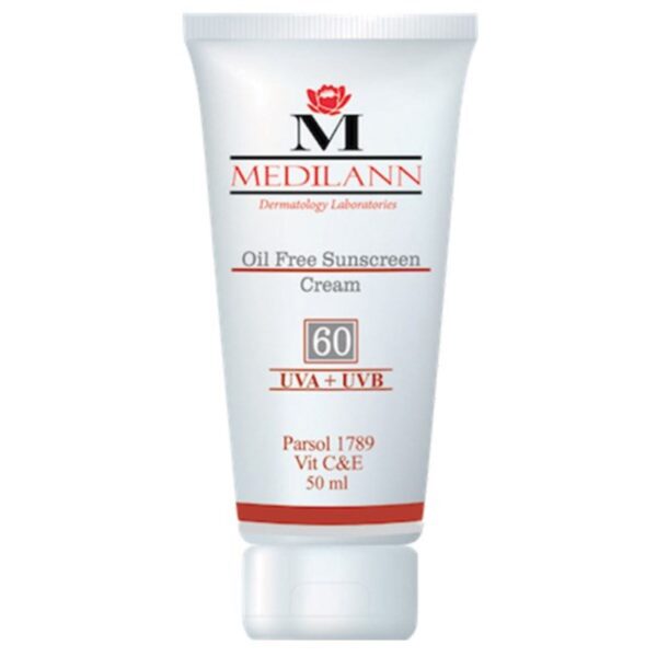 Medilann Tinted Sunscreen Cream SPF60 For Oily Skin 50 ml