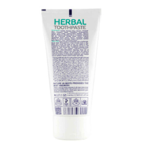 Misswake Herbal Toothpaste with Clove and Tea Tree Oil for Natural Oral Care (x6)