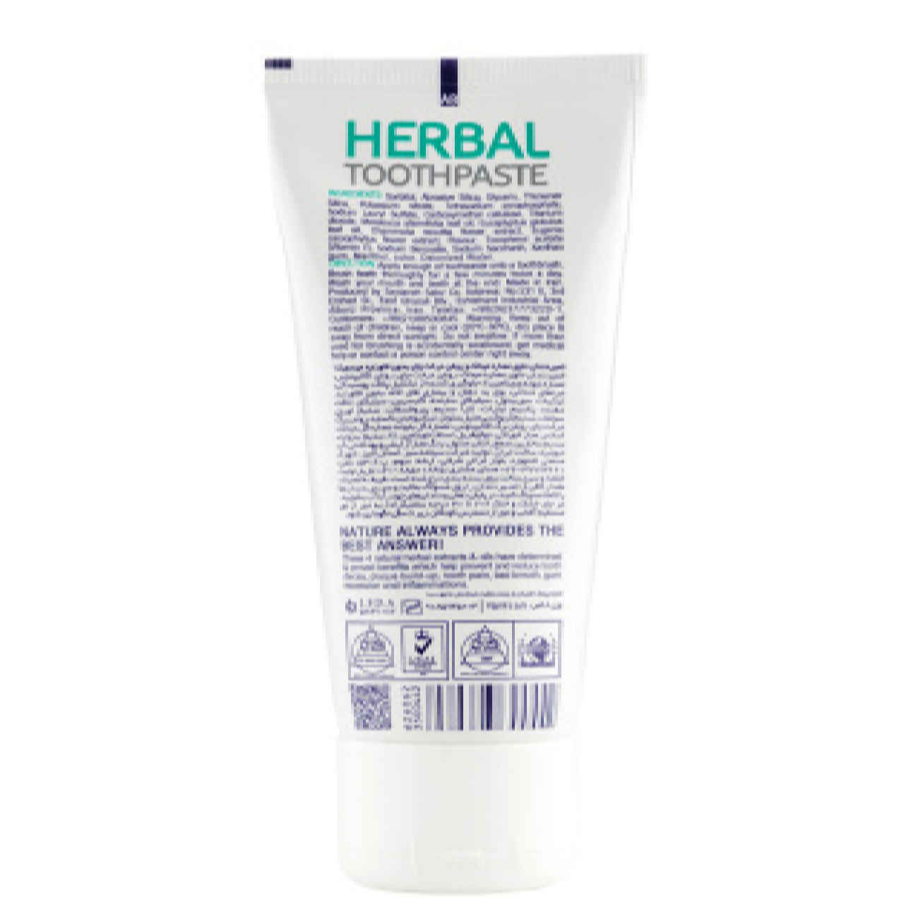 Misswake Herbal Toothpaste with Clove and Tea Tree Oil for Natural Oral Care (x6)