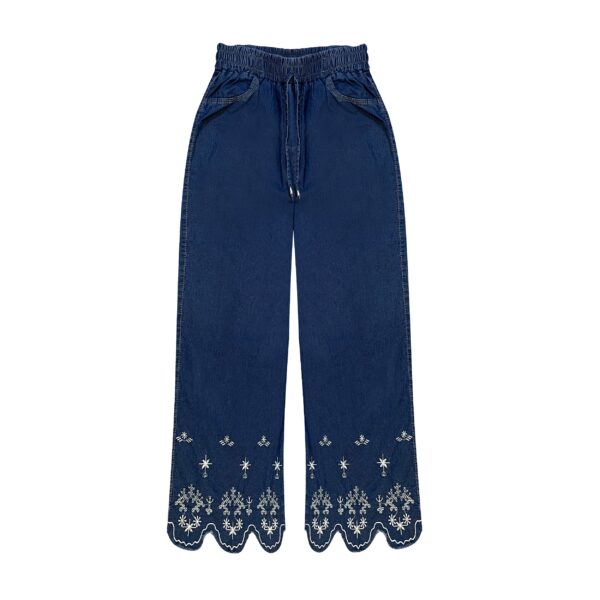 Baggy Jeans with Floral Design for Women Chic & Comfortable