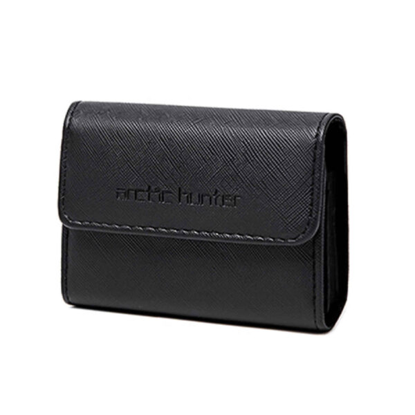 Persian Artificial Leather Wallet for Men in Black