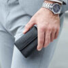 Persian Artificial Leather Wallet for Men in Black