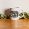 Porcelain Coffee Mug - Persian Poem