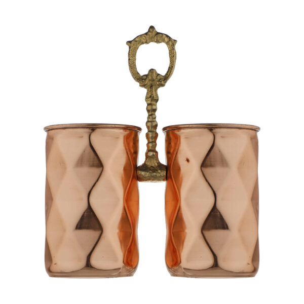 Persian Copper Kitchen Utensil Holder Handcrafted – Elegant & Durable Design