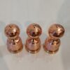 Persian Copper Salt & Pepper Shakers Hammered Avah Set of 6