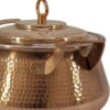Persian Copper Stock Pot - Hammered & Handcrafted Mahyar