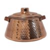 Persian Copper Stock Pot - Hammered & Handcrafted Model Delara