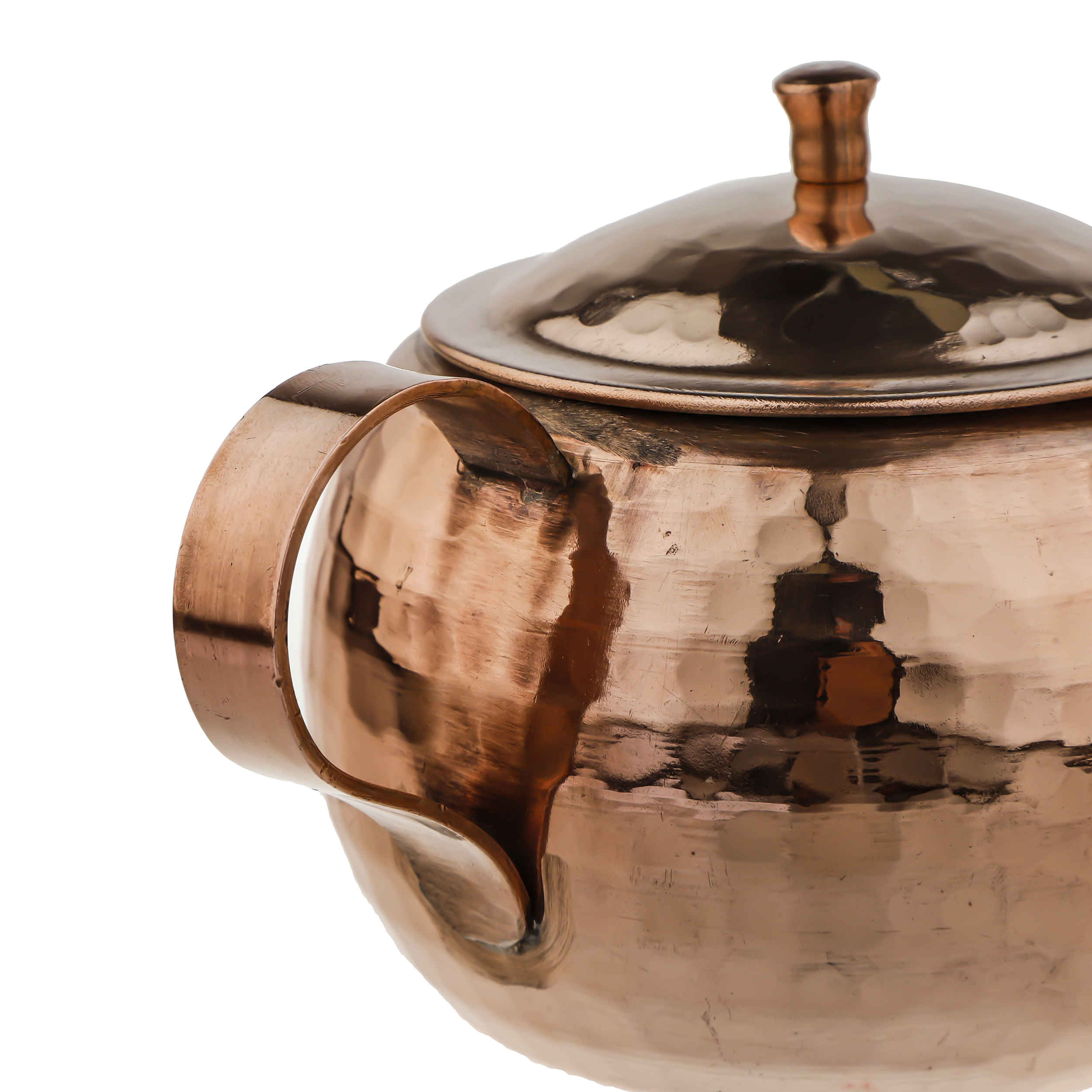 Persian Copper Teapot Handcrafted and Hammered Model Zubin