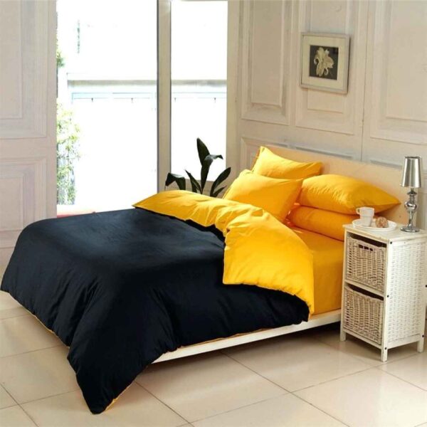 Persian Cotton Bedspread Set in Yellow