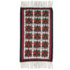Persian Kilim Rug Authentic Handwoven Geometric Red