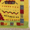 Persian Kilim Rug with Wool Handwoven in Fars Animal Motifs