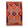 Persian Kilim Rug with Wool Handwoven in Fars Qashqai Red