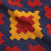 Persian Kilim Rug with Wool Handwoven in Fars Qashqai Red