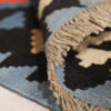 Persian Kilim Rug with Wool Original Handwoven in Fars Geometric