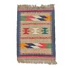 Persian Kilim Wool Rug Genuine Handwoven in Shiraz Geometric