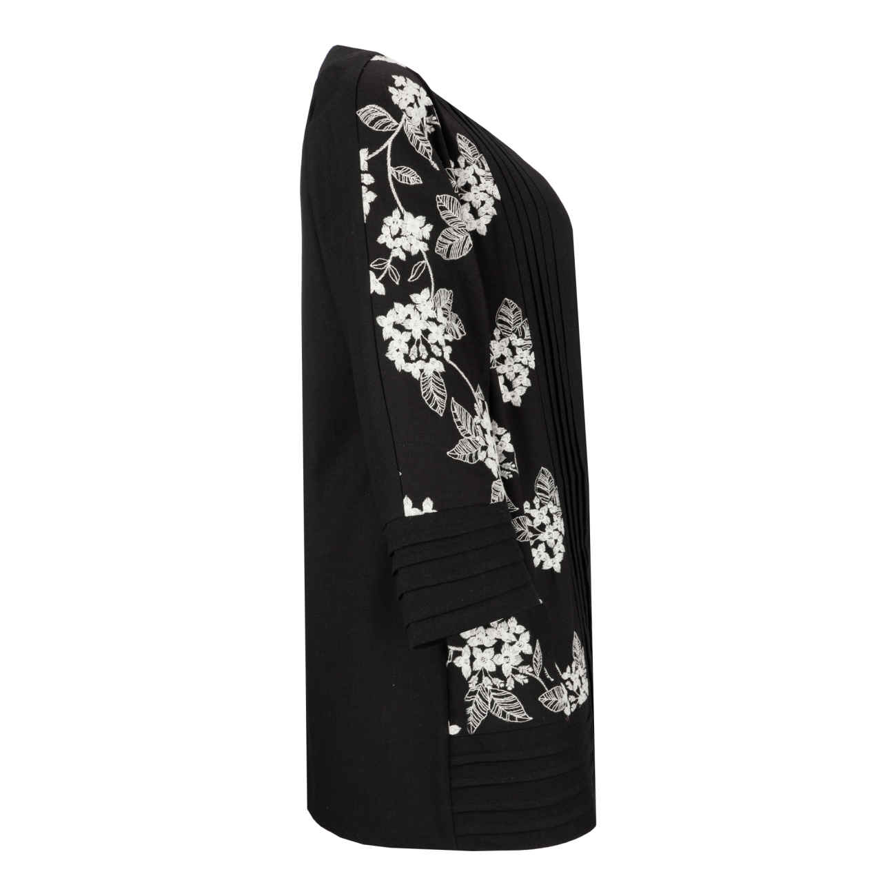 Persian Linen Manto for  Every Occasion in Black