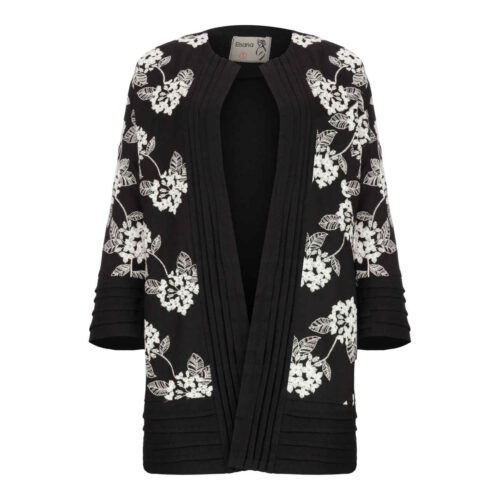 Persian Linen Manto for  Every Occasion in Black