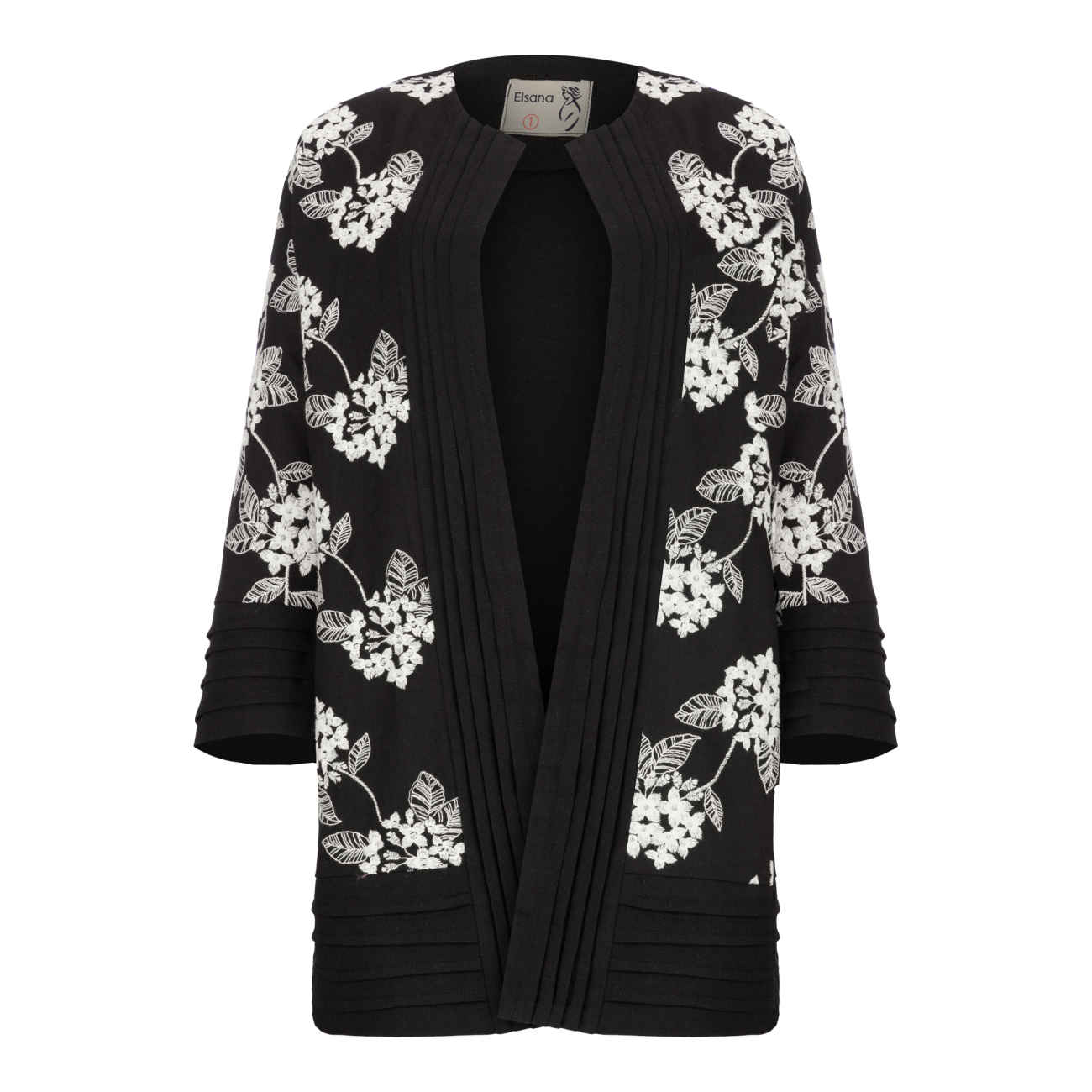 Persian Linen Manto for  Every Occasion in Black