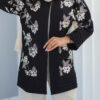 Persian Linen Manto for  Every Occasion in Black