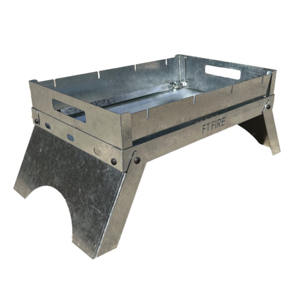 Persian Mangal Folding Charcoal Grill for Convenient Transport