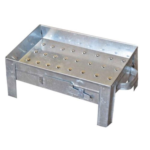 Persian Mangal Portable Charcoal Grill with Base for Outdoor Cooking