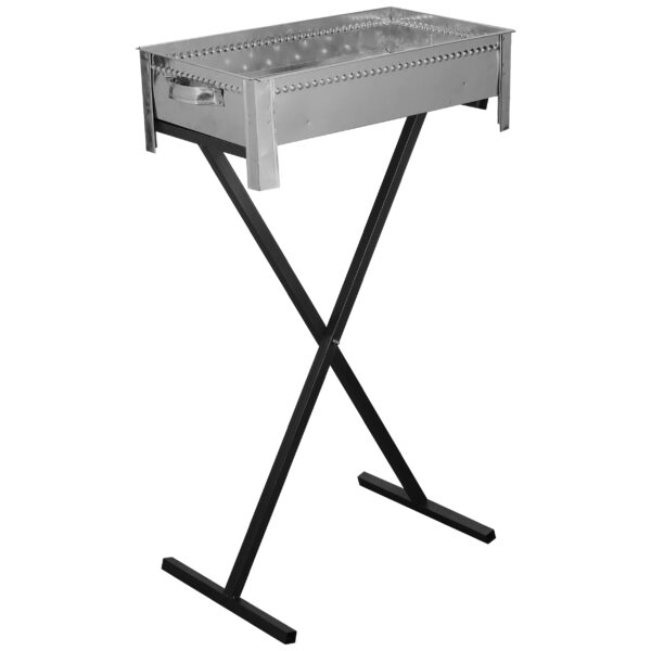 Persian Mangal Portable Charcoal Grill with Steel Base