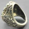 Persian Neyshabur Turquoise Silver Ring for Men