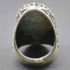 Persian Neyshabur Turquoise Silver Ring for Men