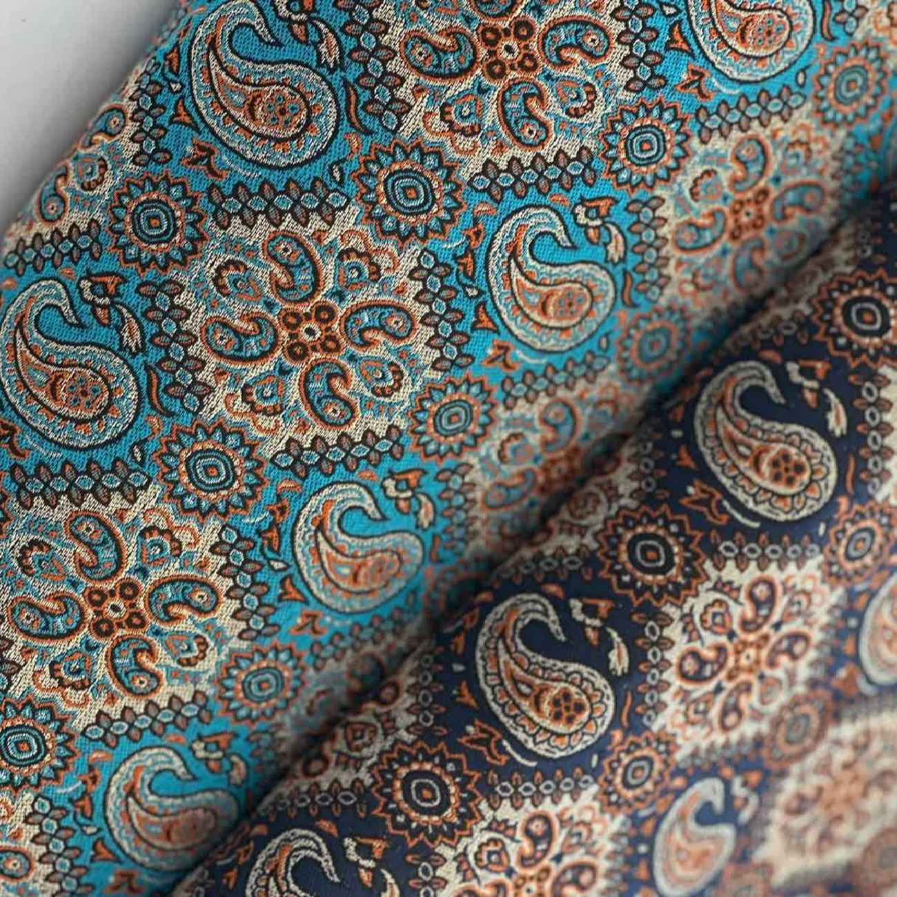 Persian Termeh Fabric Adorned with Paisley Design