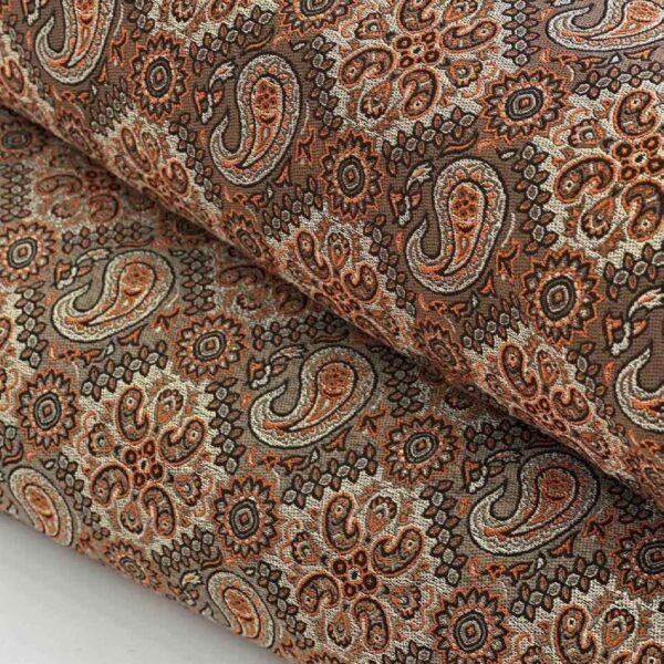 Persian Termeh Fabric Adorned with Paisley Design
