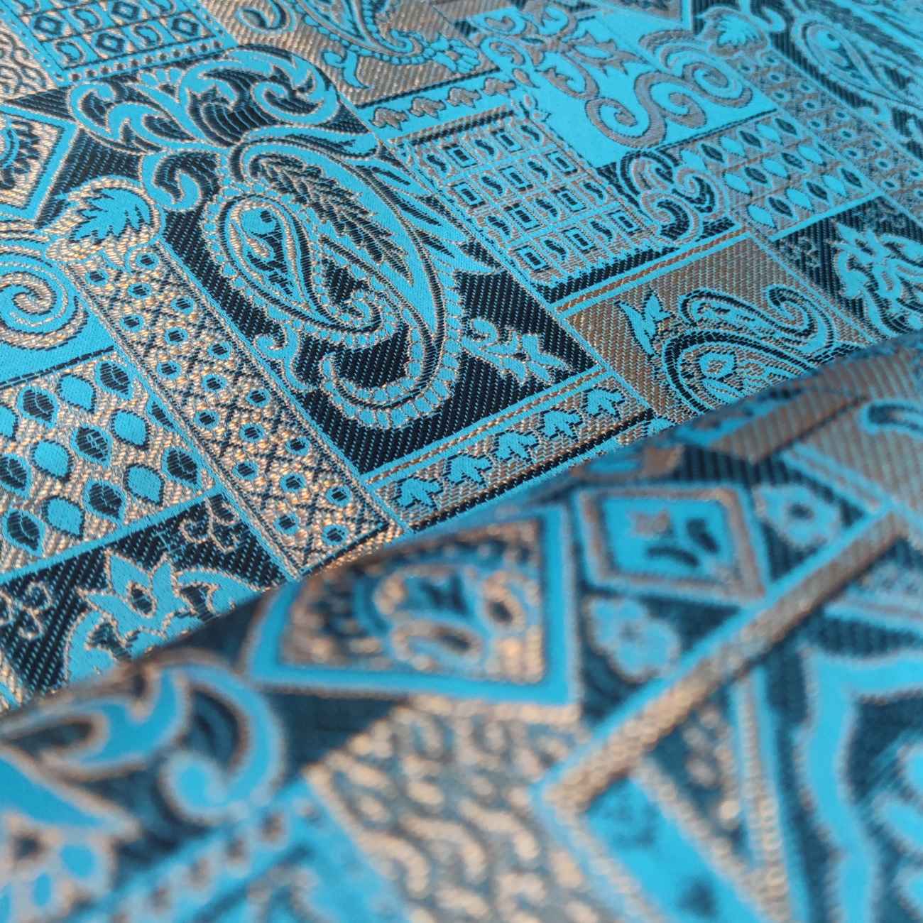 Persian Termeh Fabric Elegant in Paisley Design