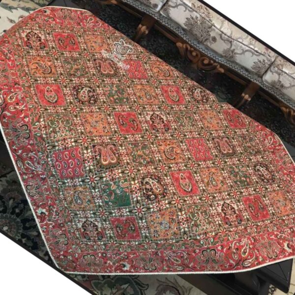 Persian Termeh Tablecloth Luxurious Elegant with Paisley Design
