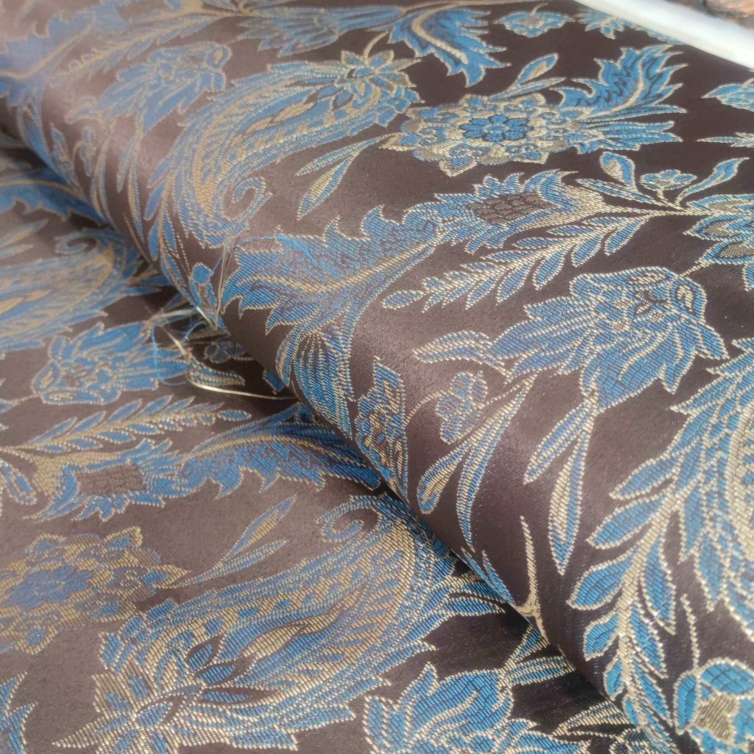 Persian Termeh Fabric Luxurious Featuring Floral Paisley Design