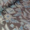 Persian Termeh Fabric Luxurious Featuring Floral Paisley Design