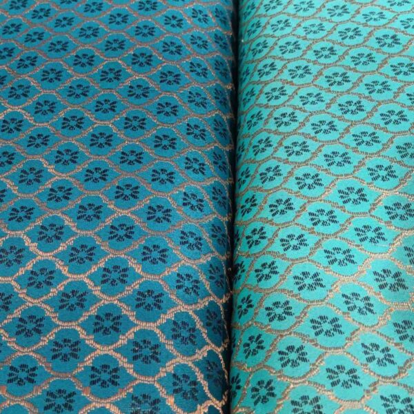 Persian Termeh Fabric with Exquisite Floral Paisley Design