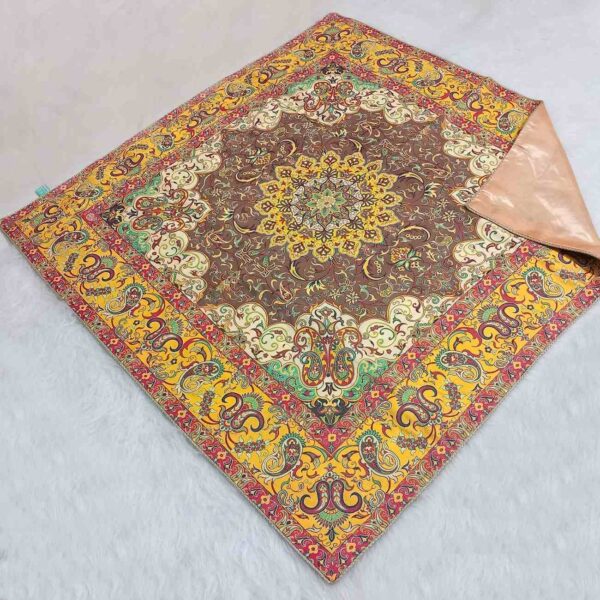 Persian Termeh Tablecloth with Floral Paisley Design