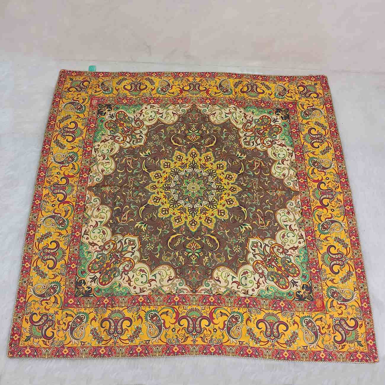 Persian Termeh Tablecloth with Floral Paisley Design