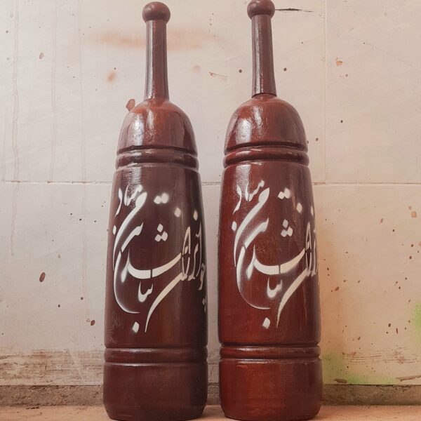 Persian Wooden Meel Clubs 5500 Kg Each Suitable for Short Individuals