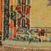 Persian Wool Kilim Runner Rug – Genuine Handwoven in Khorasan with Animal Motifs