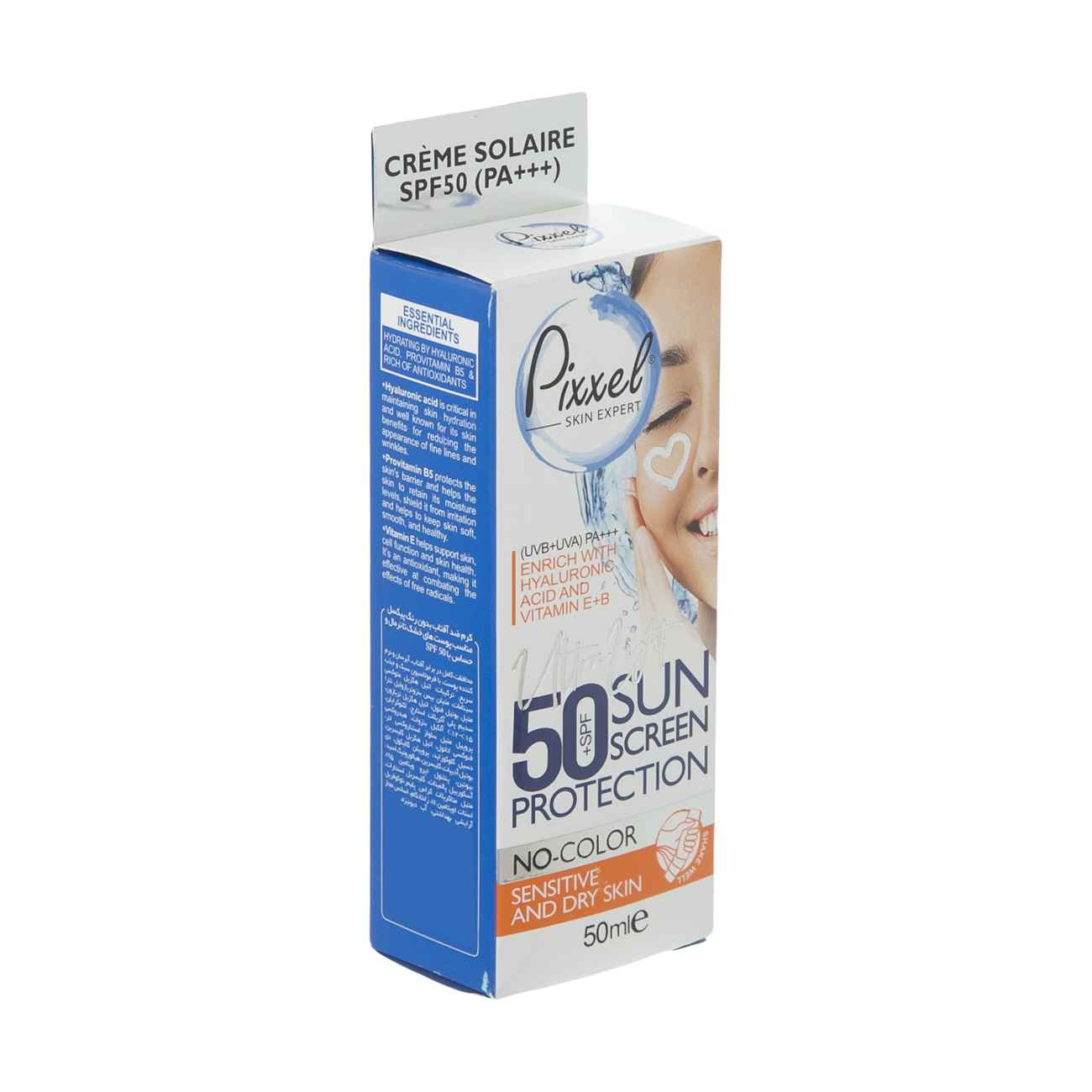 Pixxel Sunscreen Colorless SPF50 for Dry Skin