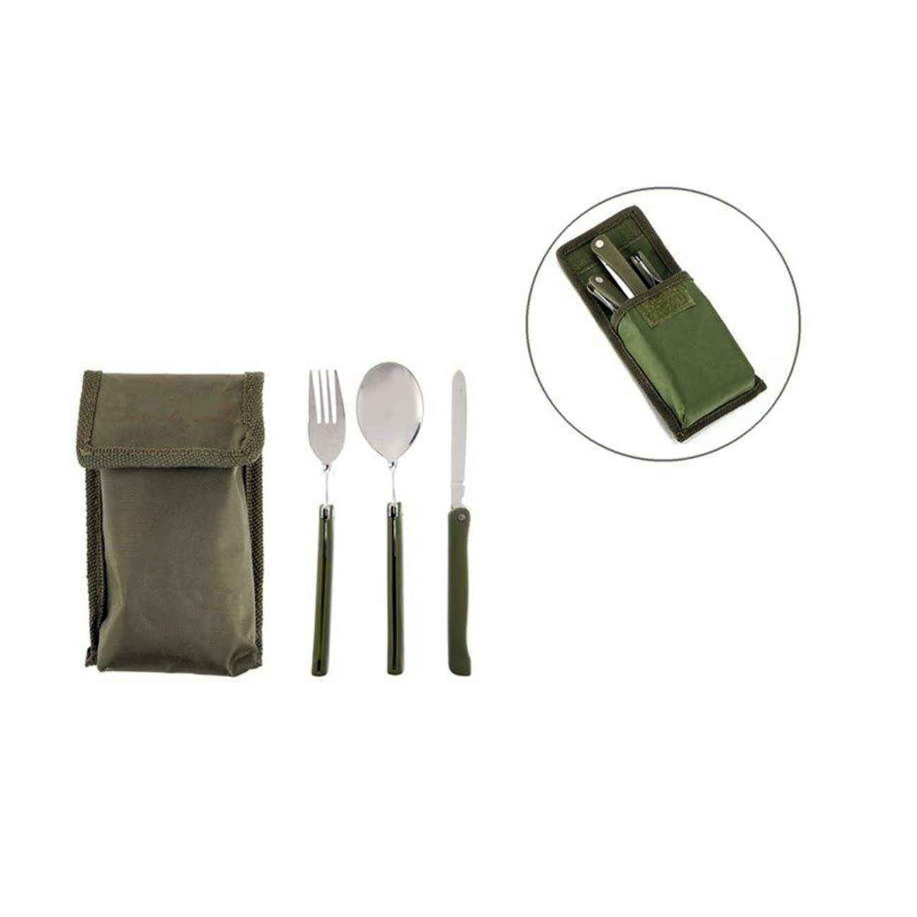 Portable Travel Cutlery Set Compact and Convenient for On the Go Meals