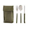 Portable Travel Cutlery Set Compact and Convenient for On the Go Meals